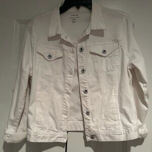 White Denim Jacket